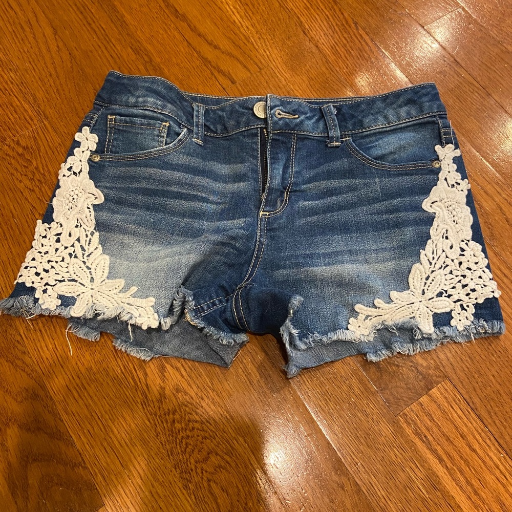 Girls size 16 Jean shorts